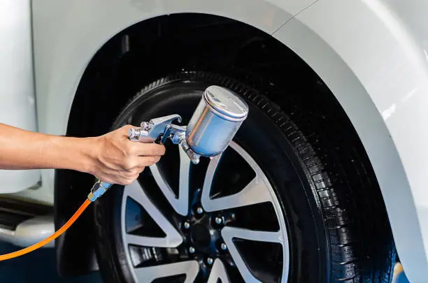 How To Make Tires Shine in Garden Grove, CA